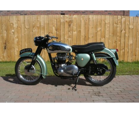 1961 BSA A7 Shooting Star 500cc, registration number 940 UYS, frame number GA717862, engine number CA7SS8639. In 1954 BSA int