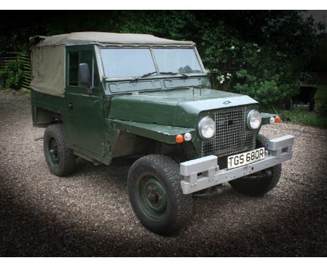 1986 Land Rover Series IIA Lightweight ex-Army, Registration number TGS 680R, Chassis number 23600068A, Engine number TBC, 2.