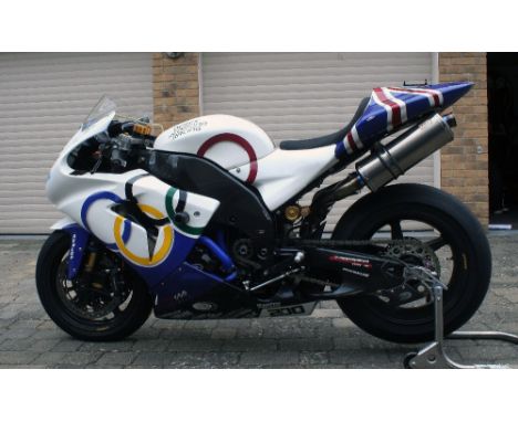 2006/7 Kawasaki ZX10R 998cc Superstock, registration number NOT ROAD REGISTERED, chassis number JKAZXT00DDAO10350, engine num