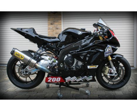 2014 BMW S1000RR, 999cc, registration number YC64 NKX NOT ROAD LEGAL, frame number WB1052406EZ03487, engine number 24138023. 