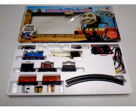 A Hornby The World of Thomas the Tank Engine train set (as found), boxed  