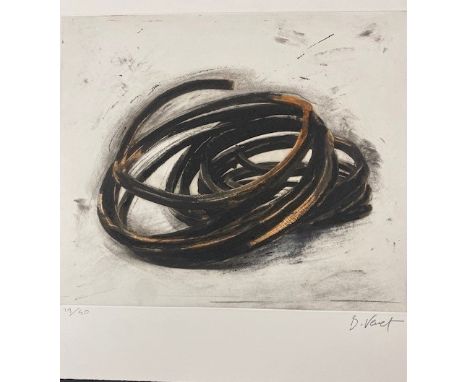 "Untitled 2"Etching and Aquatint, Signed and numbered 19/40.Image : 39.5 x 33.5 cm