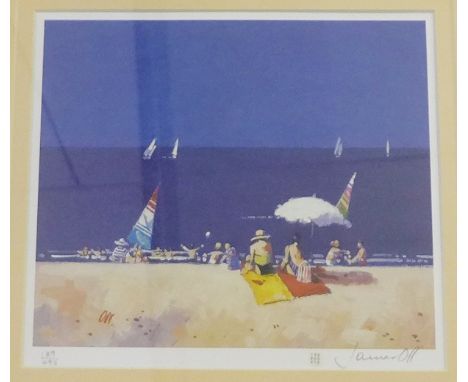 James Orr Limited edition print, in a glazed frame, 52 x 52cm