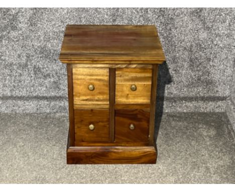 4 drawer lamp table