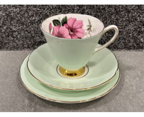 Royal Sheraton tea service Hedge rose pattern (20)