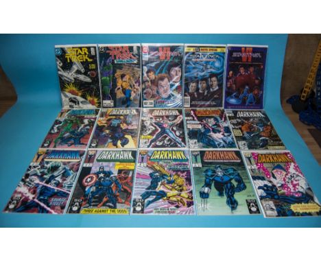 Large Quantity of Marvel and other Comic Books (approx 350+). Titles include Dark Hawk, Fantastic First Issue, Dawn of The Da