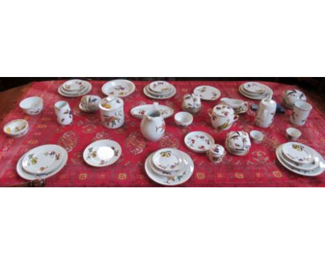 A large quantity of Royal Worcester 'Evesham' dinner wares.