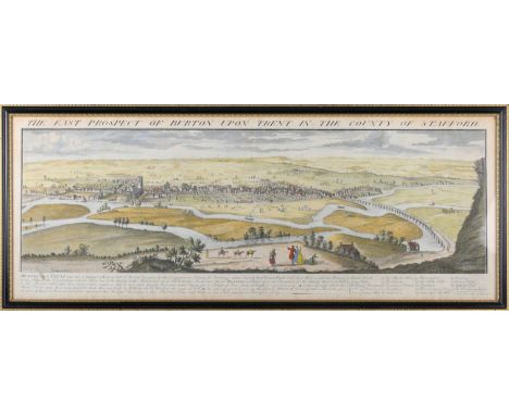 Samuel &amp; Nathaniel Buck - 'The East Prospect of Burton Upon Trent in the County of Stafford' and 'The South West Prospect