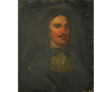 A portrait oil on canvas "Charles Beatson, Sheffield".  60 cm x 50 cm, unframed.  