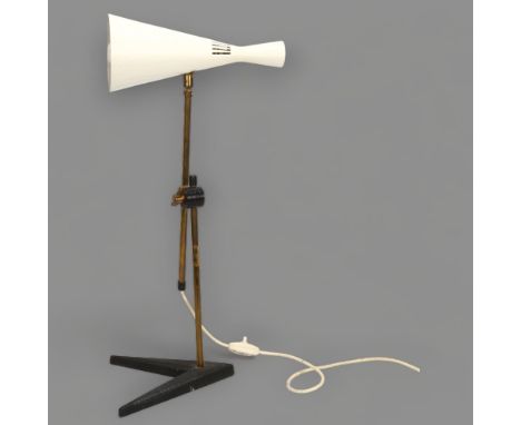 G A Scott for Maclamp, an late 1950s' design adjustable desk lamp, height shown 52cmOriginal condition, no restoration, needs