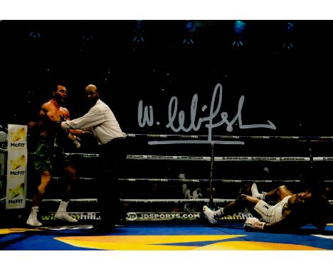 Wladimir Klitschko signed 12x8 colour photo. Ukrainian former professional boxer who competed from 1996 to 2017. He held the 