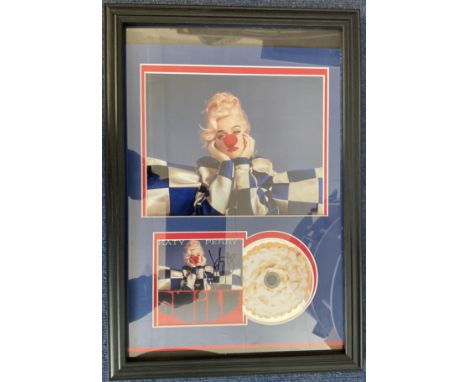 Katy Perry Signed Smile CD Sleeve, With CD and Colour Photo Included. Housed in A Presentation Frame Measuring 20 x 14 inches