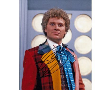 Blowout Sale! Dr. Who Colin Baker hand signed 10x8 photo.  This beautiful 10x8 hand signed photo depicts Colin Baker as the D