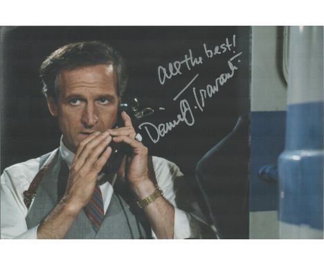 Daniel J Travanti signed 12x8 colour photo.  American actor. He is best known for playing police captain Frank Furillo in the