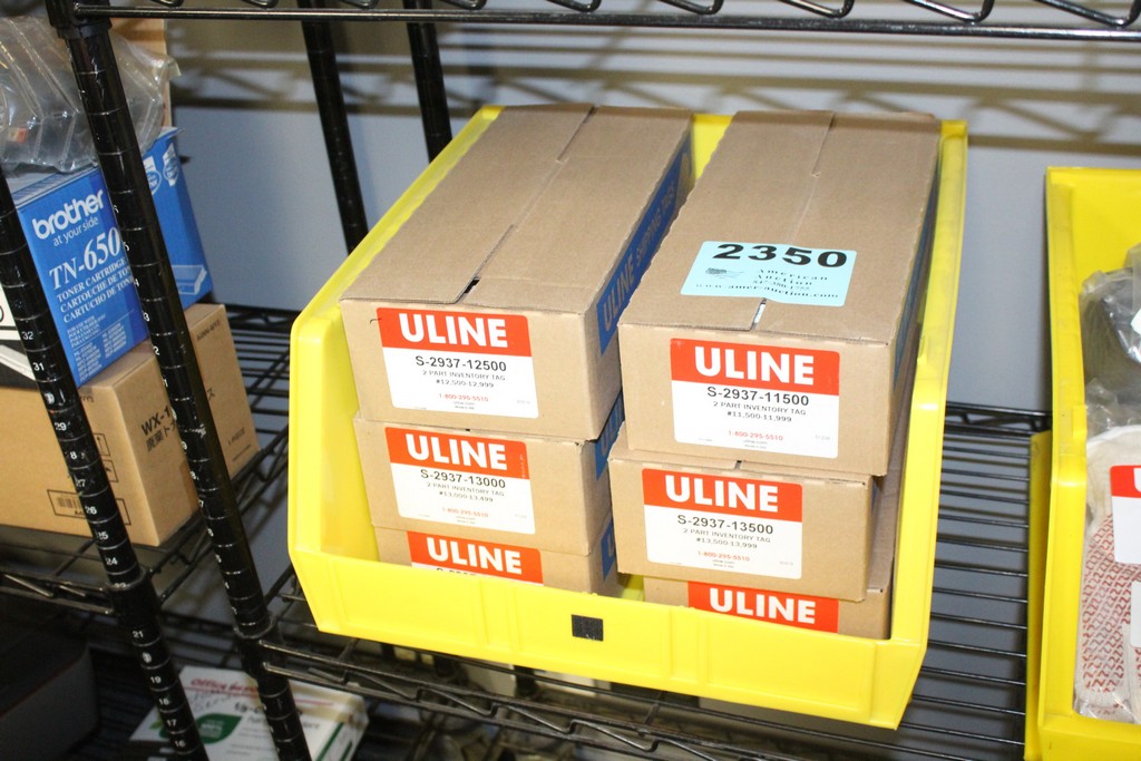 ULINE INVENTORY TAGS