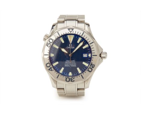 OMEGA SEAMASTER AUTOMATIC CHRONOMETER STAINLESS STEEL WATCH
Automatic movement, stainless steel case and bracelet, rotating s