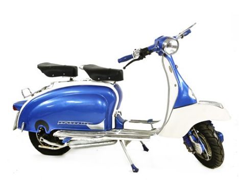 A Lambretta Innocenti 125 li Series Li motor scooter, c.1961, Reg BFF 994, frame no. 125li 785733, engine no. 125li 587500, M