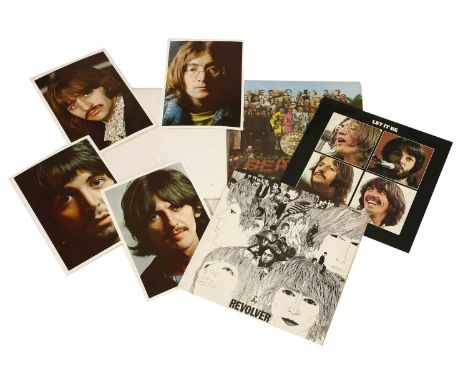 LPs by The Beatles, 'The White Album', 'Revolver', 'Let it be' and 'Sgt. Pepper's Lonely Hearts Club Band' (4)