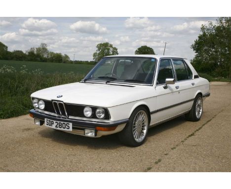 1977 BMW 528a four-door saloon Registration Number: SDP 280S Chassis Number: 4745422 On the face of it, a relatively unassumi