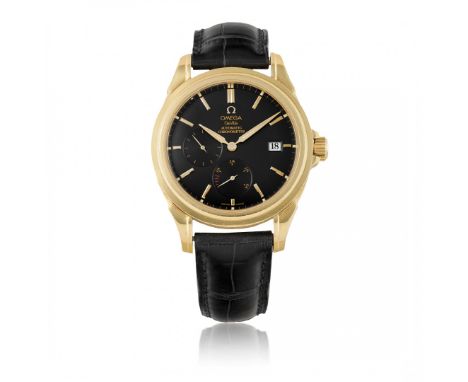 OMEGA DE VILLE CHRONOMETER REF. 168.1780 IN ORO, ANNI 2000 Cassa: firmata, n. 80093574, due corpi in oro 18K, fondello a vite