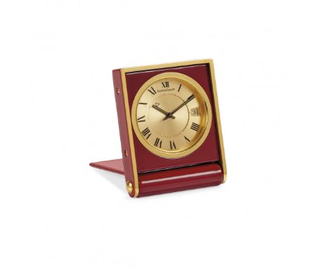 JAEGER-LECOULTRE MEMOVOX CON SCATOLA E GARANZIA, VENDUTO NEL 1990 Cassa: firmata, n. 1545299 11164.71, in ottone dorato, cope