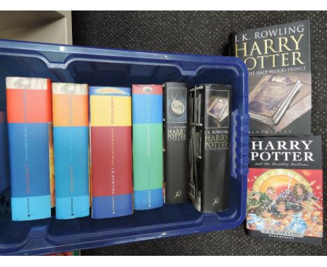 Harry Potter. A selection. Later titles from the series, including 'Order of the Pheonix', 'Half-Blood Prince'; all hardback 