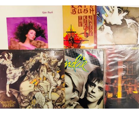 Collection of vinyl LPs and 12" singles, mostly 1980s pop, some 1990s, to include Kate Bush, Abba, Madonna, Human League, Mar