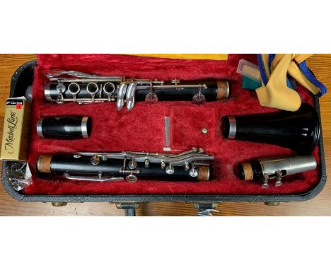A Boosey &amp; Hawkes Imperial clarinet in Bb, No.393441, in fitted case