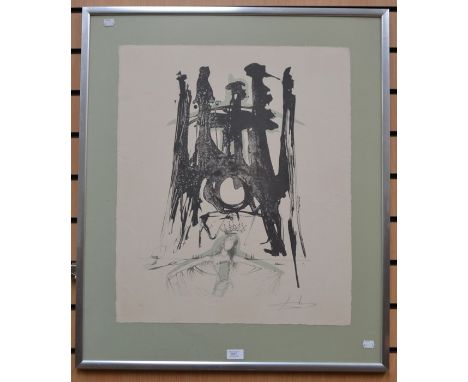 Salvador Dali (1904-1989), Christ, lithograph, artist proof, signed in pencil l.r., 'P.A.' l.l., framed &amp; glazed, Granby 