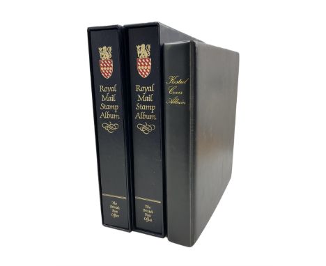 Queen Elizabeth II mint decimal stamps, many in Royal Mail presentation packs, face value of usable postage approximately 235