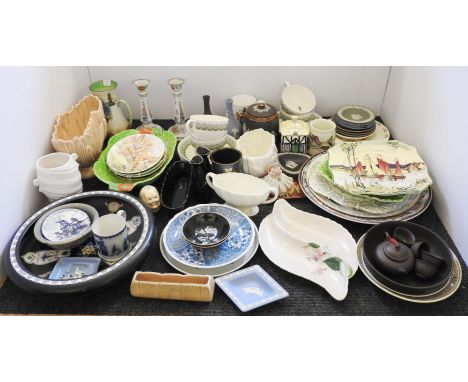 Eric Ravilious for Wedgwood cups and saucers, Poole, Sylvac and other decorative wares