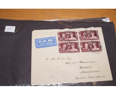 An album of first day covers, mainly 1960's 