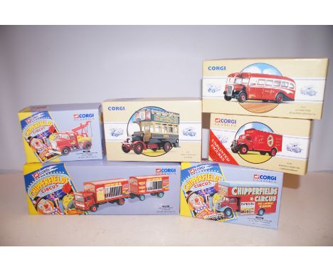 6x Corgi model vehicles 