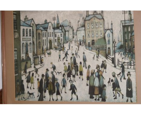 Framed Lowry print 