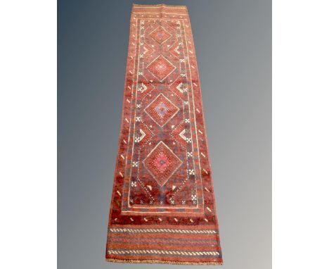 A Meshwani runner 231 cm x 60 cm