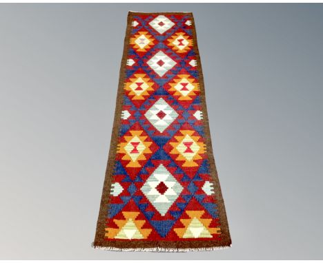 A Maimana Kilim runner 200 cm x 60 cm