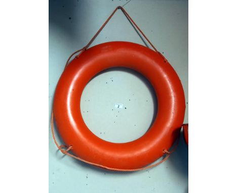 A vintage life buoy ring COLLECT ONLY 