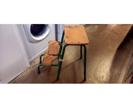 A set of vintage folding kitchen steps COLLECT ONLY 