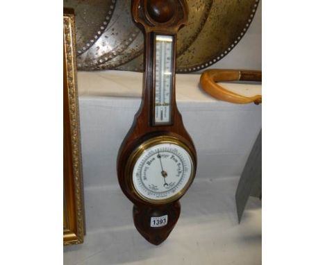 A barometer/thermometer, COLLECT ONLY. 
