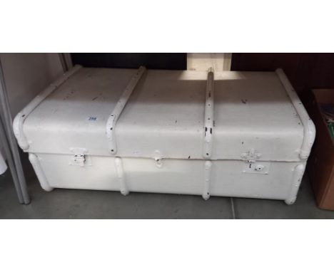 A large vintage trunk COLLECT ONLY 