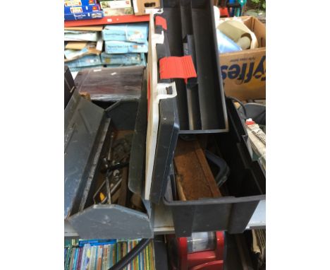 2 TOOL BOXES WITH TOOLS