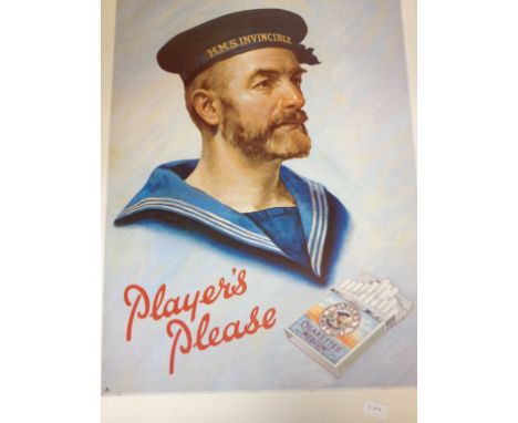 A GROUP OF SEVEN JOHN PLAYER & SONS PLAYER'S PLEASE PRINTS J3