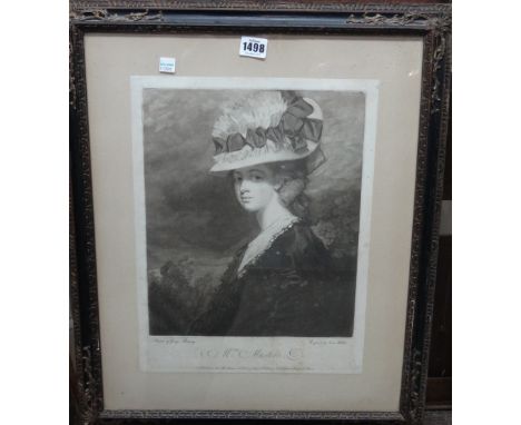 After Sir Joshua Reynolds, Lemuel Francis Abbott, Falconet and George Romney, A group of portrait subjects includingLady Gide