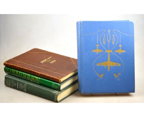 Autograph: volume 'The Royal Air Force 1939-40 by Air Cdre LEO Chorlton signed by James Brindley Nicholson VC, Hurricane pilo