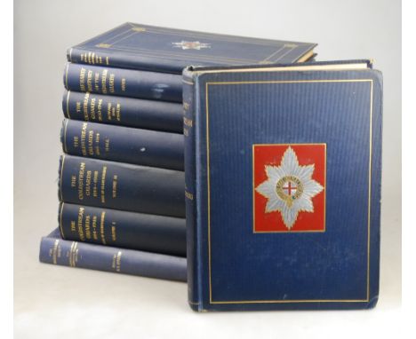 Coldstream Guards: History, 1914-18, Ross-of-Bladensbury, Lt Col Sir John, three vols with maps 1928, also single vol history