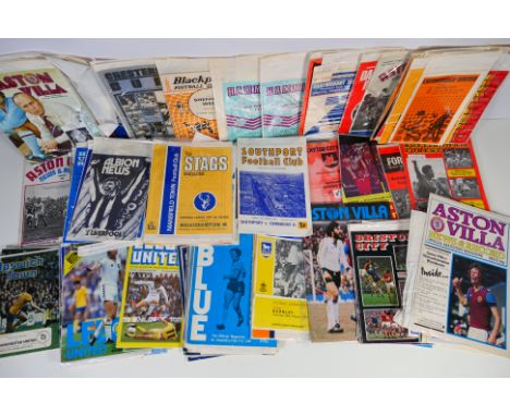 Football Programmes, Large amount of mint condition 1970s issues covering a variety of clubs
and leagues, Approx 200+ (1 Box)