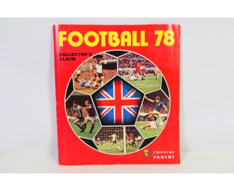 Football Sticker Album, Panini Football 78 collectors album 90% complete and in above average condition (1) Good