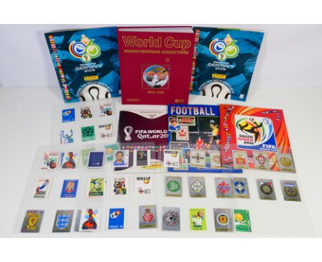 Panini - Sticker albums comprising FIFA World Cup Germany 2006 (complete), FIFA World Cup South Africa 2010 (complete), Footb