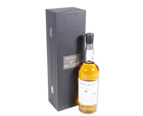 A bottle of Mortlach Speyside single malt Scotch whisky, 32 year old, distilled in 2004, no. 01196, 70cl.  (with outer case a