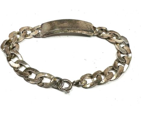 Vintage curb link bracelet weight 41g